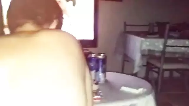Azerbaijani woman from Baku sat on a penis