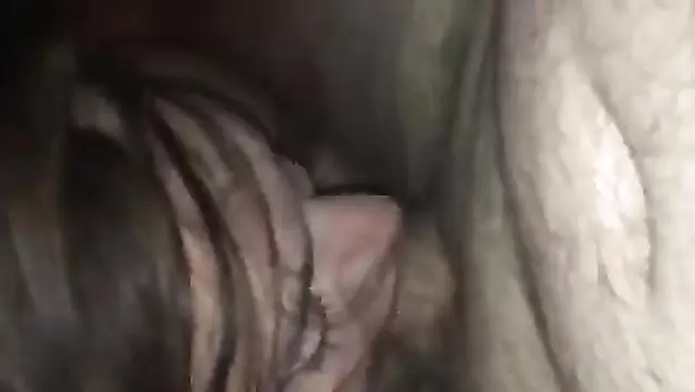 Azerka sucks her friend's hairy cock