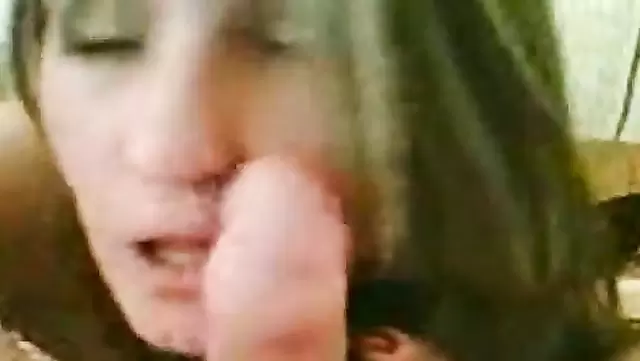 Horny Azurka Sucking Big Cock